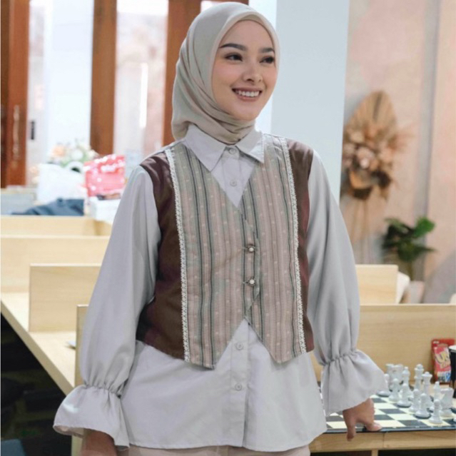 ATHA TOP DYA ID Pakaian kemeja kerja wanita