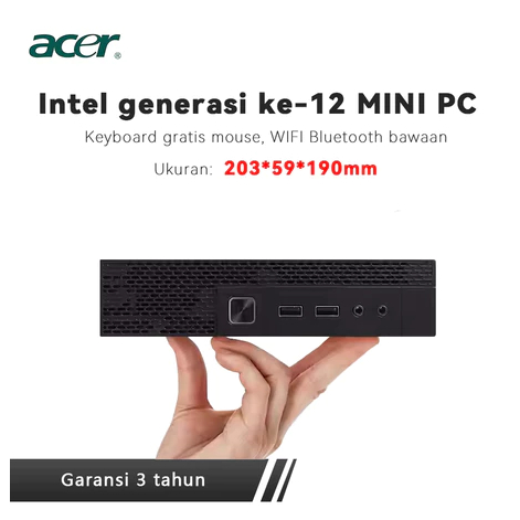 PROMO AKHIR TAHUN Acer Gaming PC I5/I7 ITX Mini Set WiFi/Bluetooth