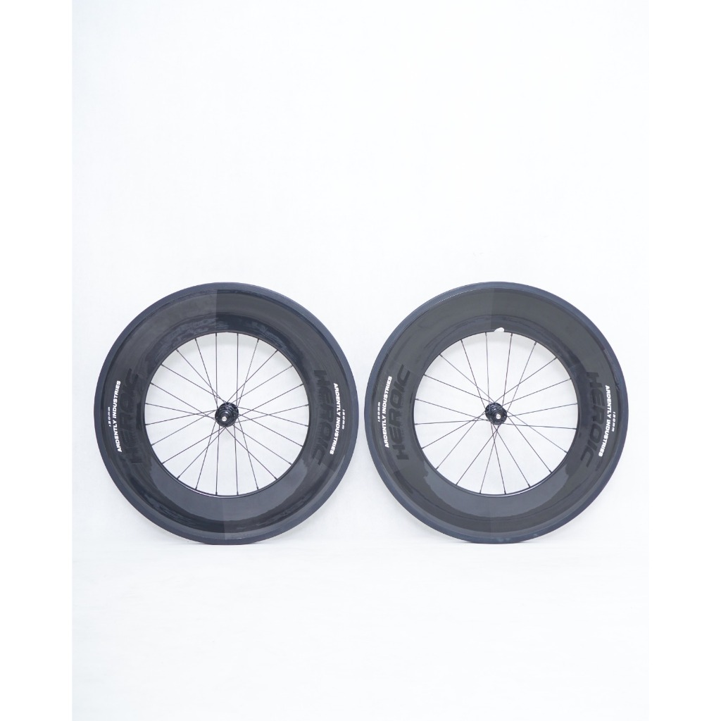 Wheelset Carbon Custom Ardently Heroic Carbon 120mm Hub Ardently Mack - Wheelset Fixed Gear Fixie