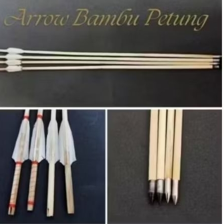Arrow Bambu Petung Spine 340 - Anak Panah Tradisional - Arrow Olahraga panahan
