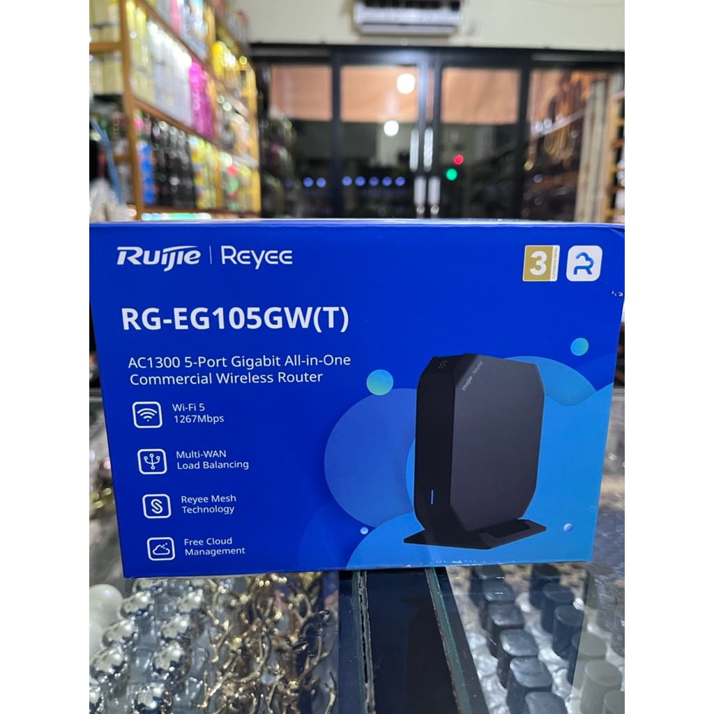 RUIJIE REYEE RG-EG105GW(T) AC1300 5-PORT GIGABIT (BEKAS)