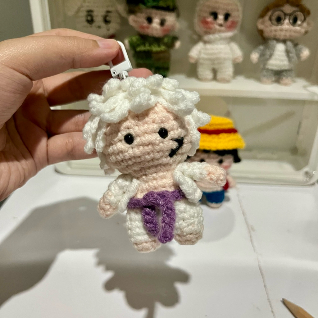 LUFFY | LUFFY GEAR 5 | KEYCHAIN CROCHET