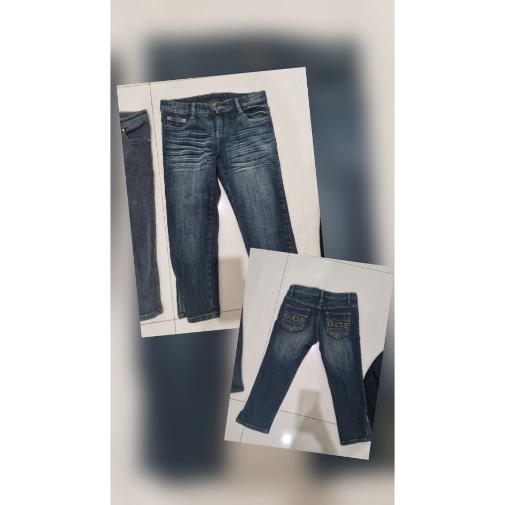 preloved/second/bekas celana & rok bahan jeans dan katun.