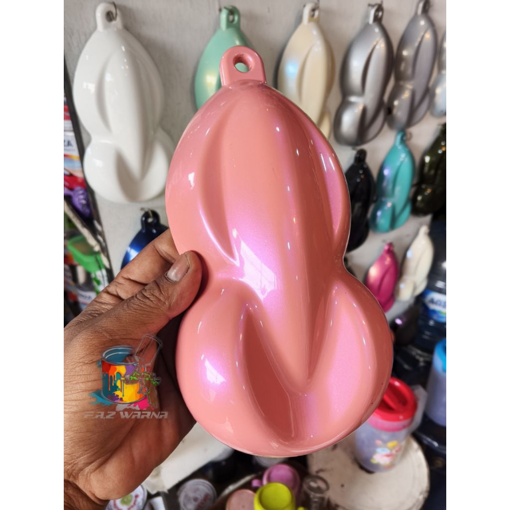 CAT CUSTOM PINK LILAC LEMBAYUNG UNGU