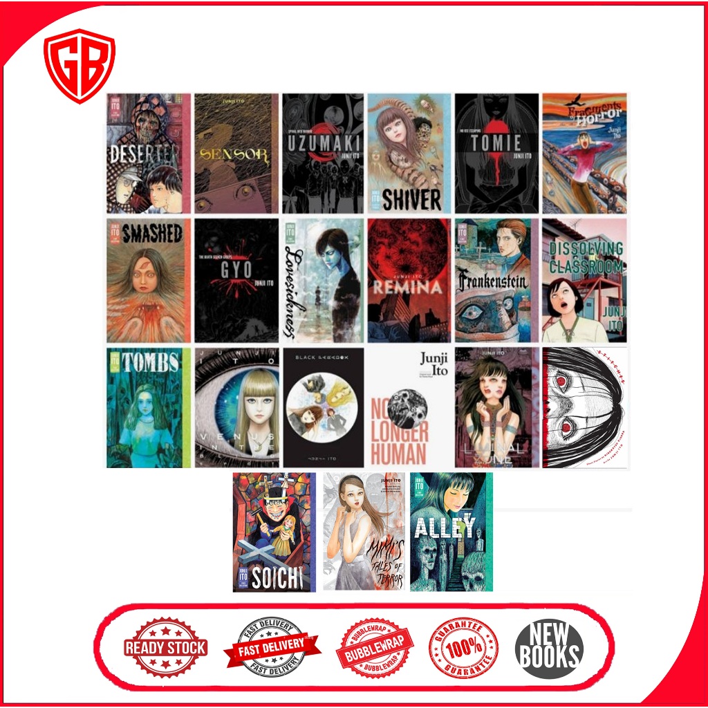 junji ito manga (English)