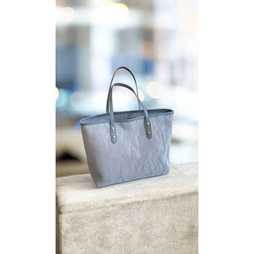 Tas wanita polos kantor kuliah kulit totebag