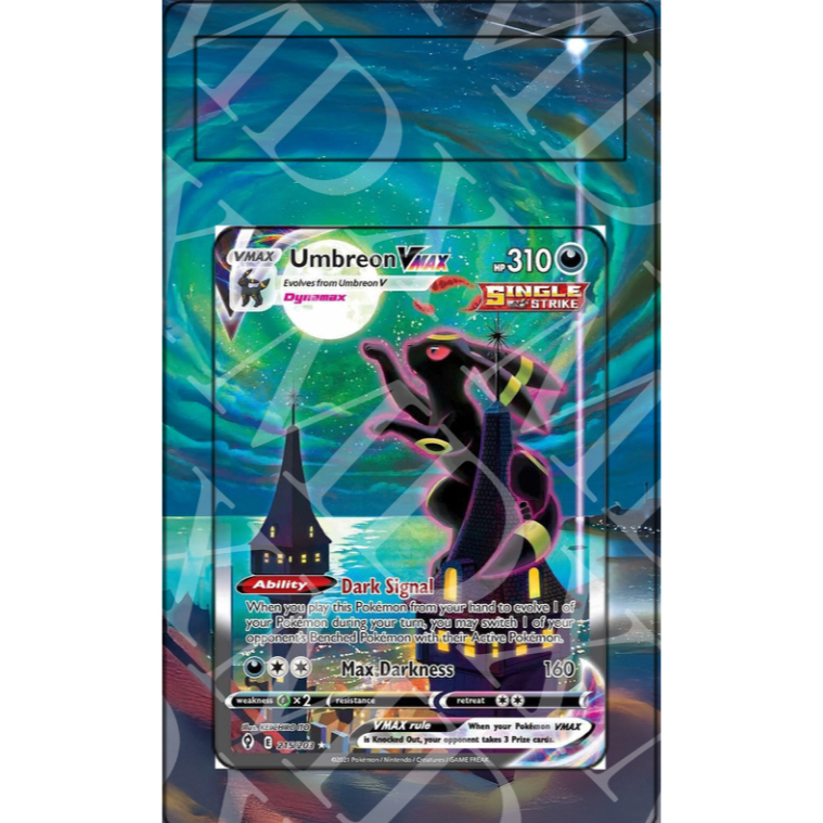 Umbreon VMAX #215 Pokemon Evolving Skies (Extended Art)