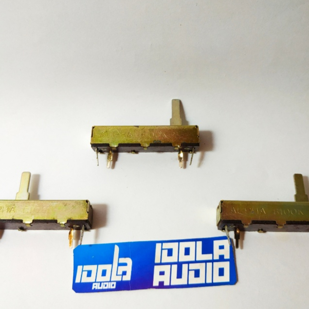 POTENSIO Geser 100K Besi 5 cm | Potensiometer 100 K Geser Besi alpha