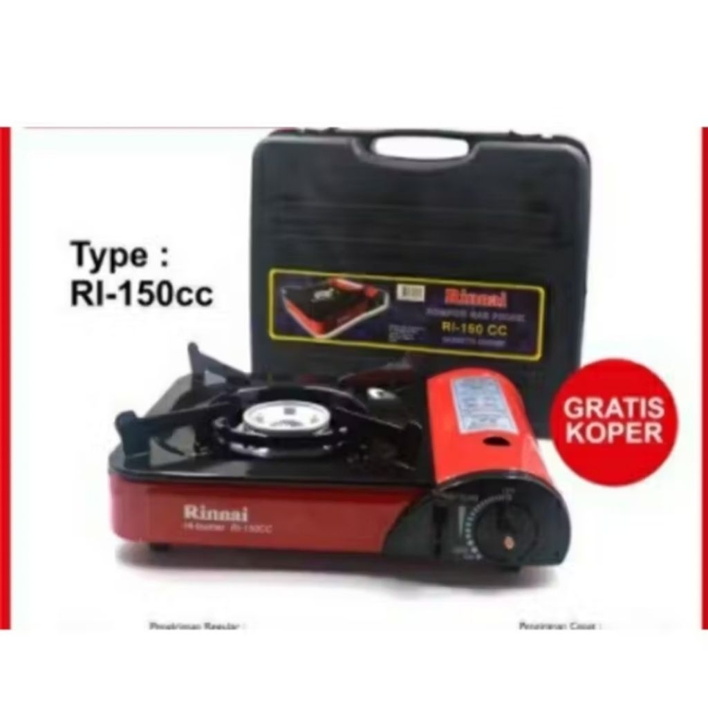Rinnai kompor portable RI-150CC/ Rinnai RI 150CC