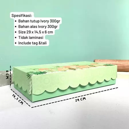 Kotak Kue Cookies Lebaran Kotak Hampres Souvenir Kue Lebaran Kotak Tenteng