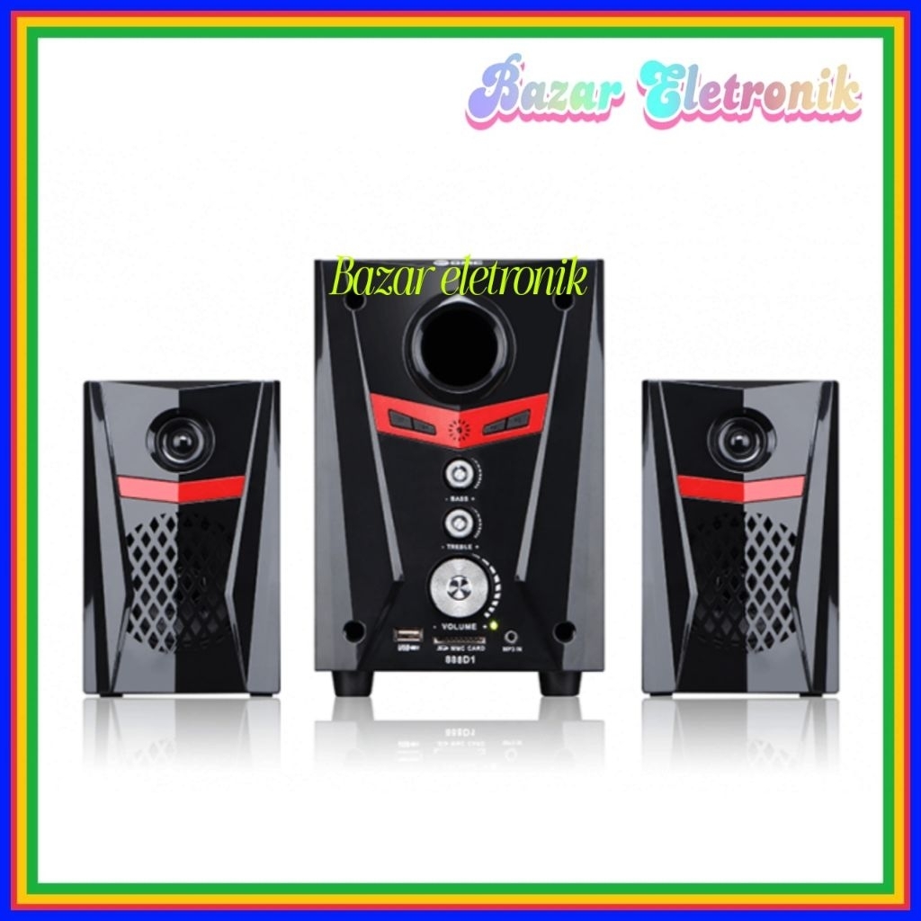 SPEAKER AKTIF GMC 888 D1 BLUETOOTH