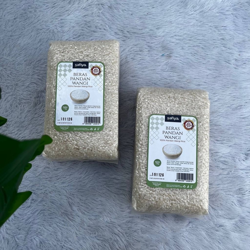 Safiya Beras premium | Beras Pandan Wangi Premium | Nasi Pulen | Beras Aroma Pandan | Beras Merah Pr