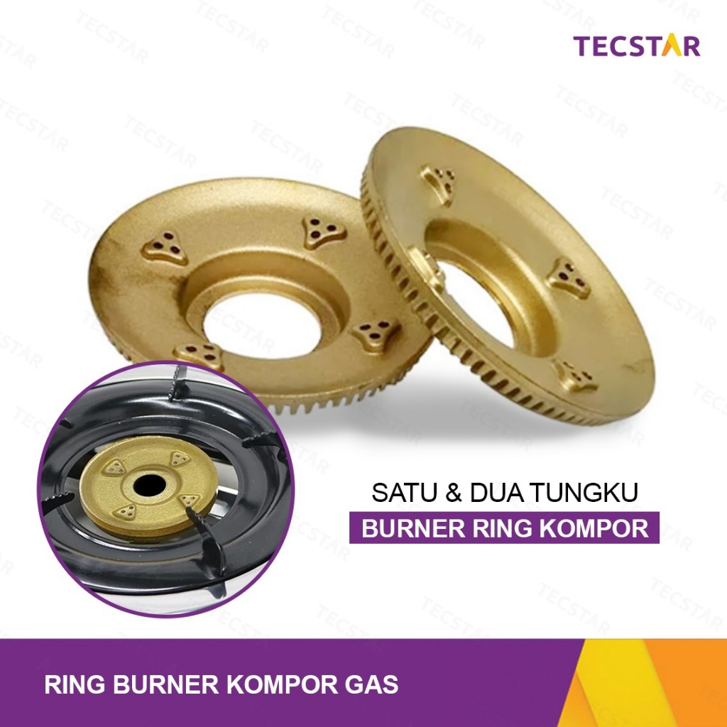TECSTAR Burner Ring Kuningan Kompor Kuningan Kompor