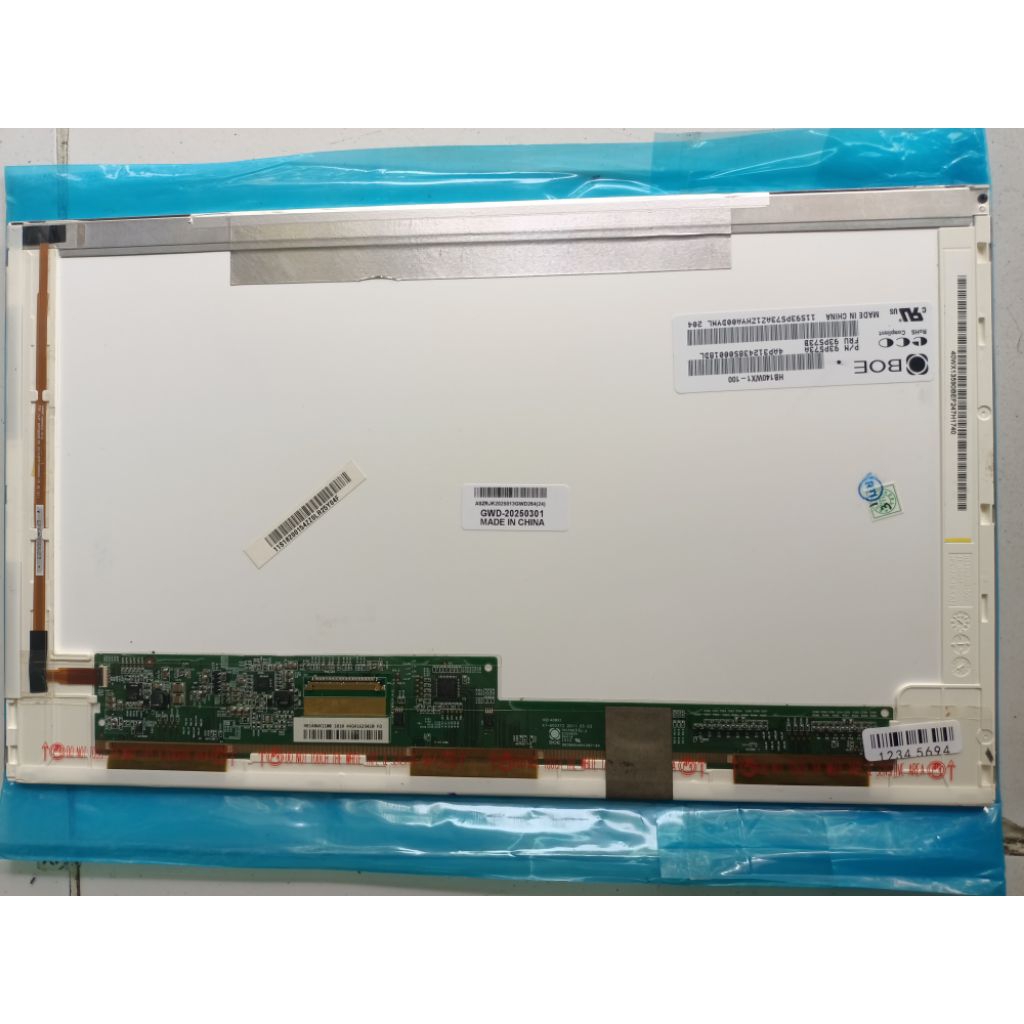 Layar Lcd Led laptop 14in tebal 40pin