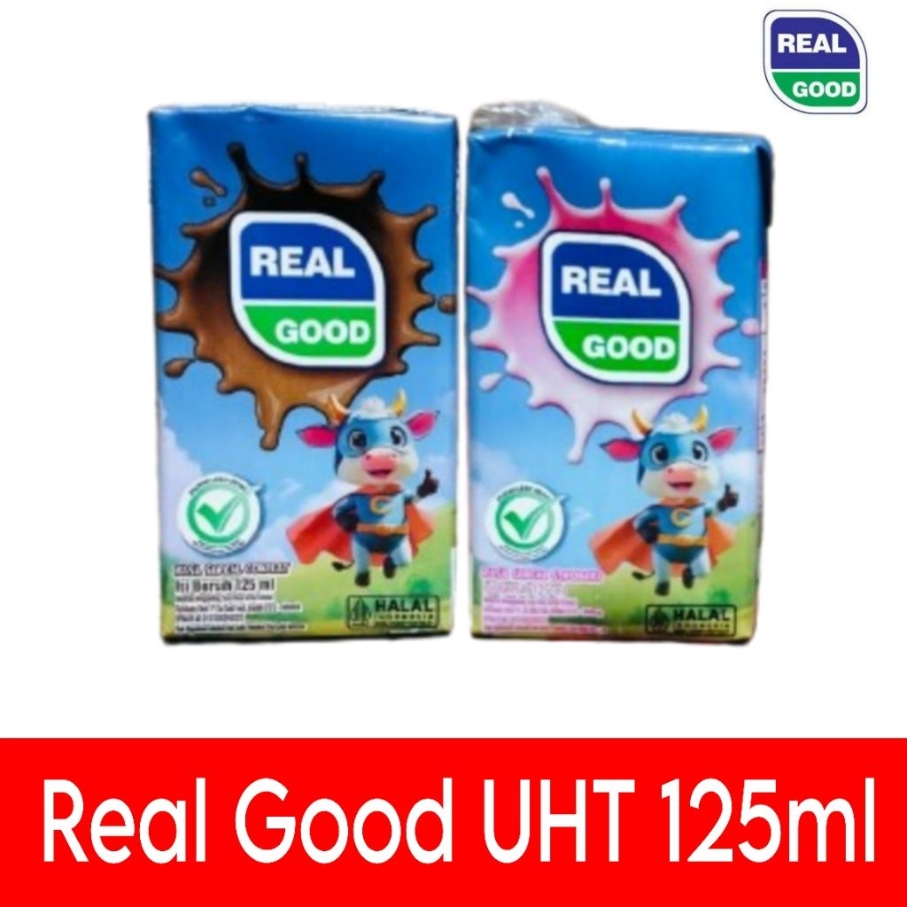 Real Good UHT 125ml susu satuan