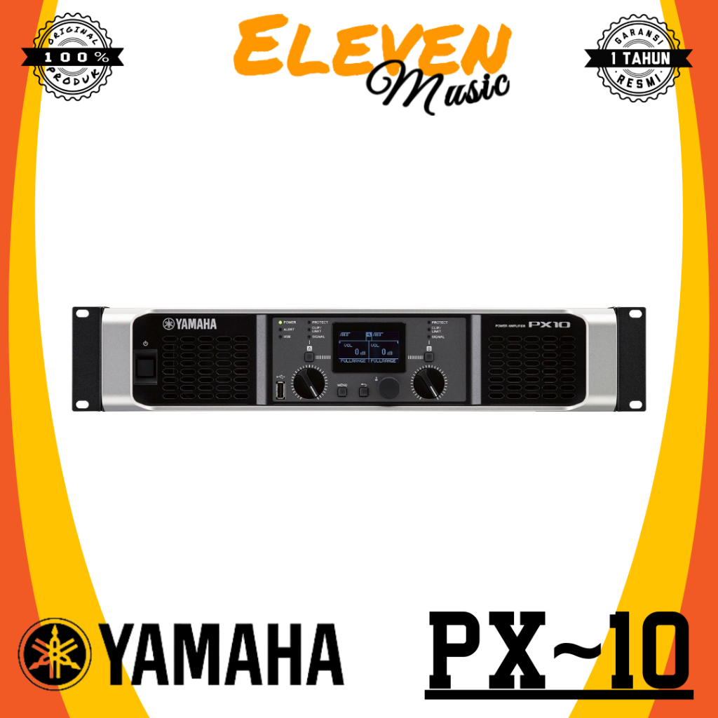 Yamaha PX10 Power Amplifier Digital 2 Channel Original