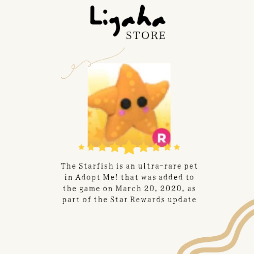 Ride Starfish (Adopt Me Items)