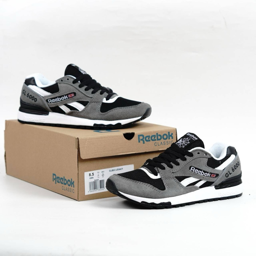 Reebok GL 6000 Grey Black White