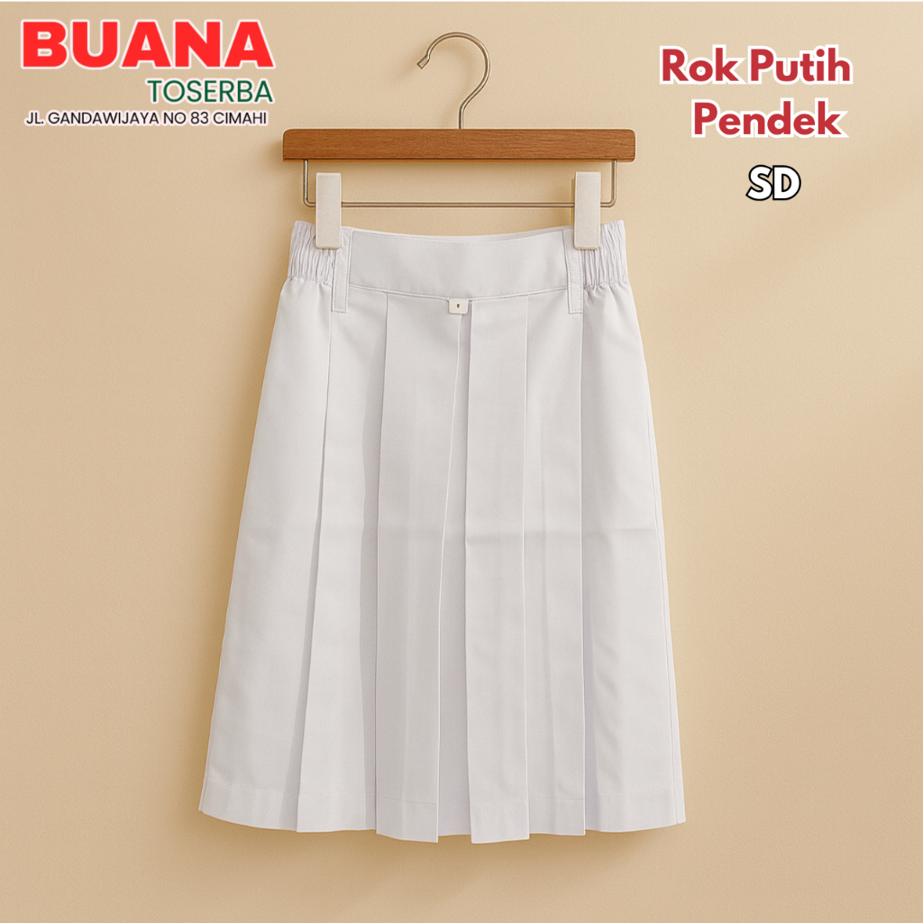 Rok SD Rempel Pendek Putih