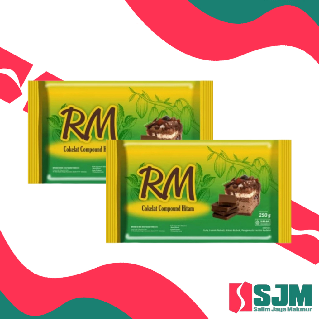 250gr RM Dark Chocolate Compound – Ideal untuk Cake & Dessert