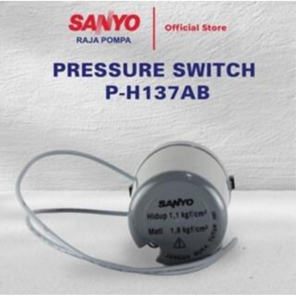 SANYO PRESSURE SWITCH POMPA AIR PH137AB