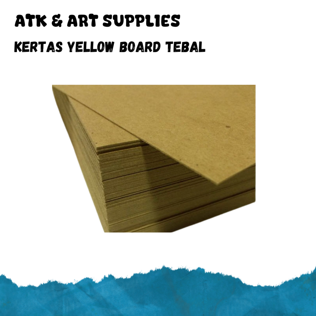 KERTAS YELLOW BOARD TEBAL TIPIS