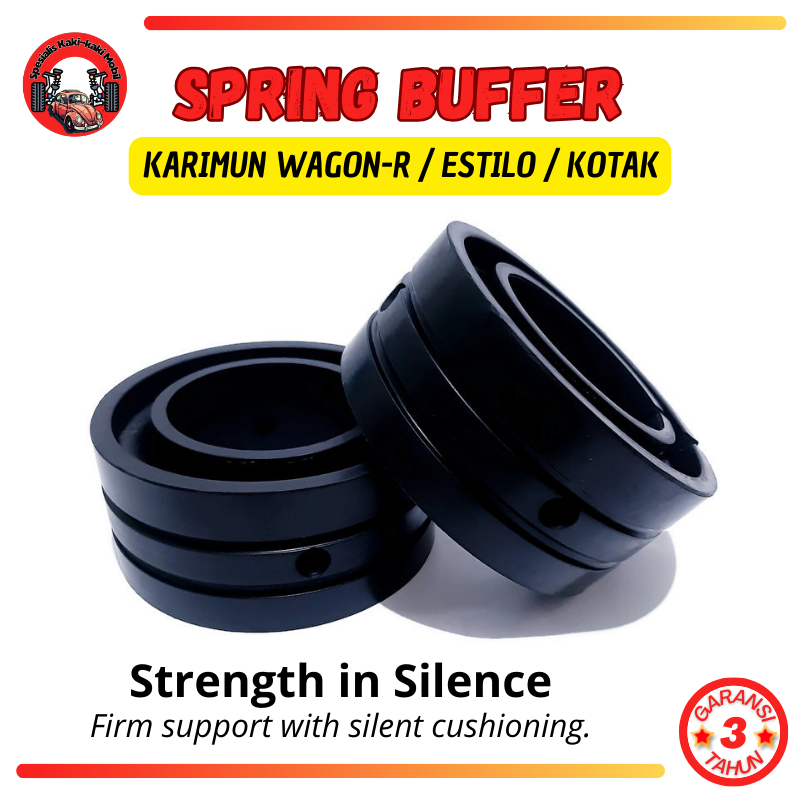 Spring Buffer Karet Sport Damper Dumper Shock Per Mobil Karimun Wagon Estilo Kotak Depan / Belakang
