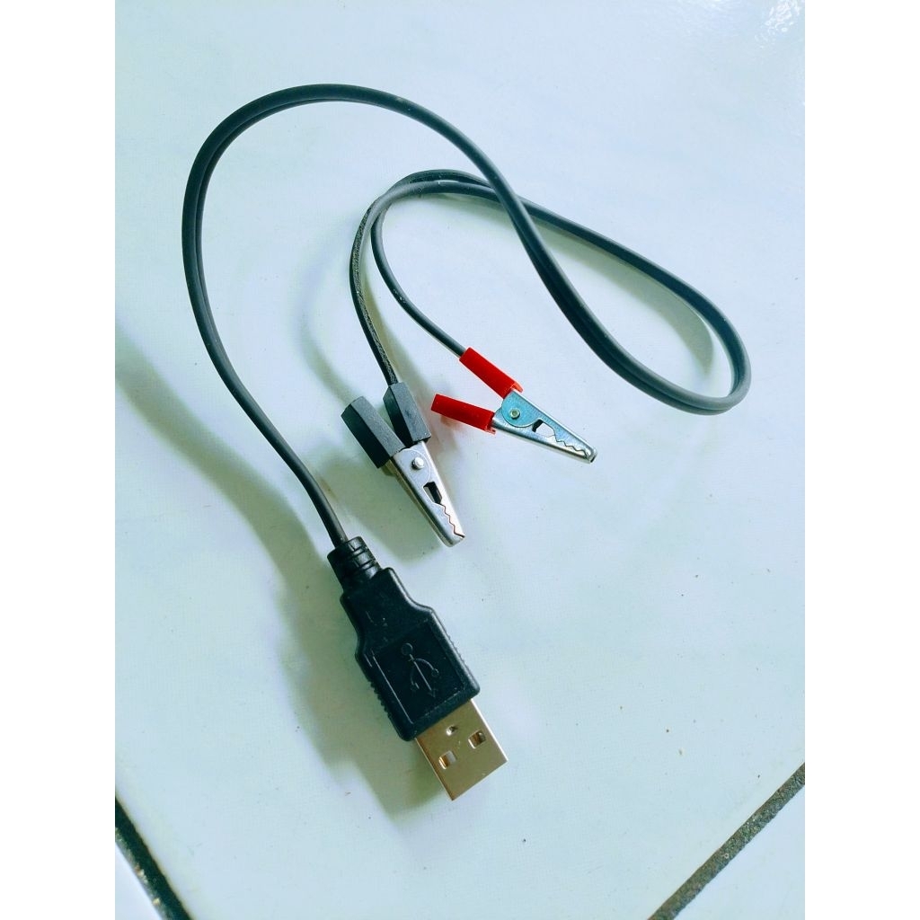Adapter USB to capit jepit buaya
