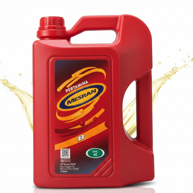 Oli Mesin Pelumas Mesran B 40 4L Galon Oli Pertamina Mesran B40 4 Liter