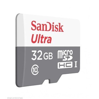 Memory Micro SD 16GB / 32GB / 64Gb Class 10 - Memory SD Card Sandisk Original