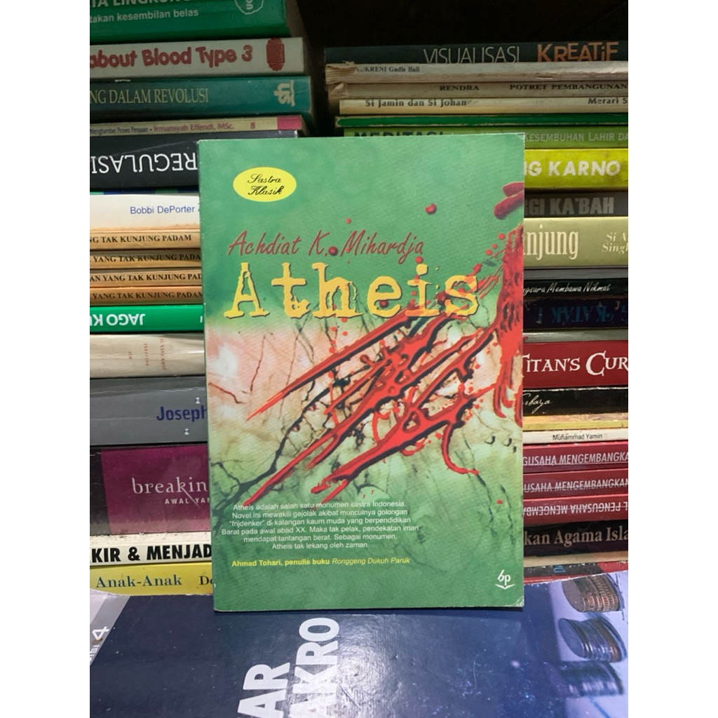 Atheis by Achdiat k mihardja ORIGINAL