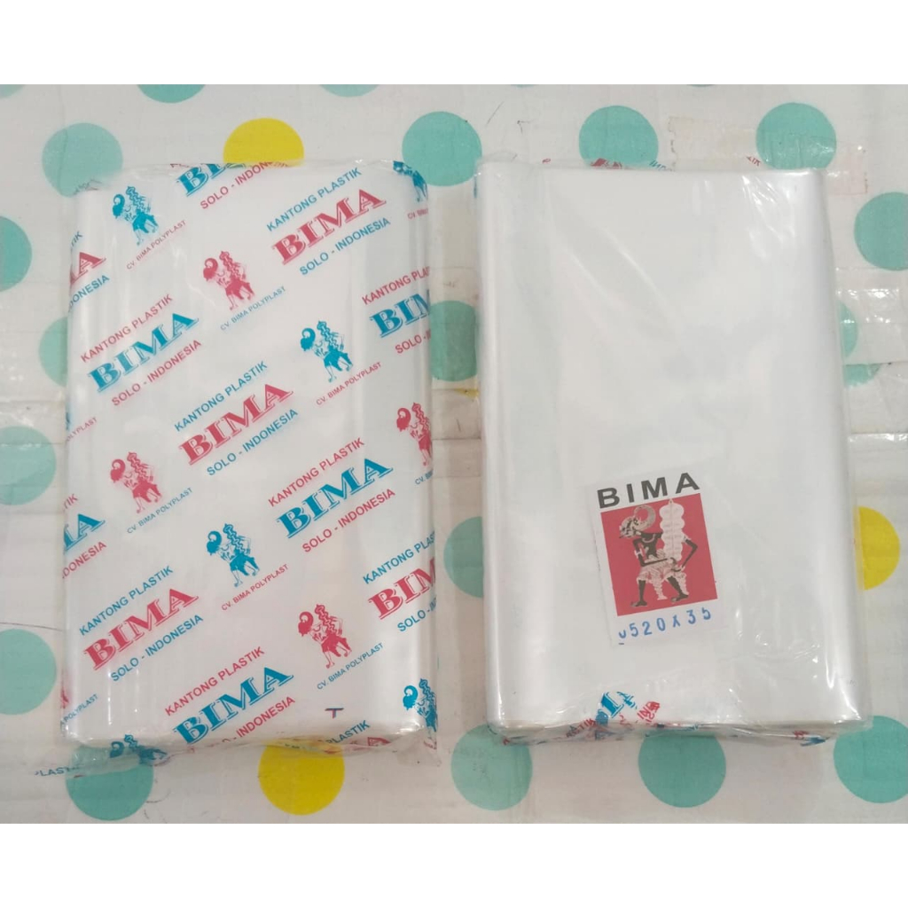 Plastik PP bening tebal 05 plastik keripik tebal / plastik kaku bening tebal / plastik makanan kerin