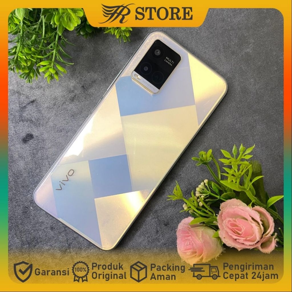 vivo y21a 4/64Gb second bergaransi