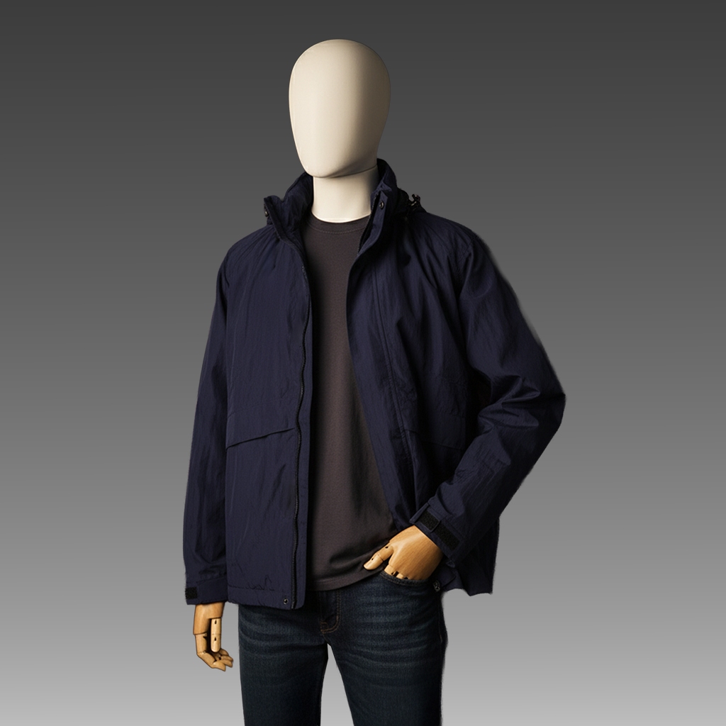 JB Utility Cringkle Jacket Navy