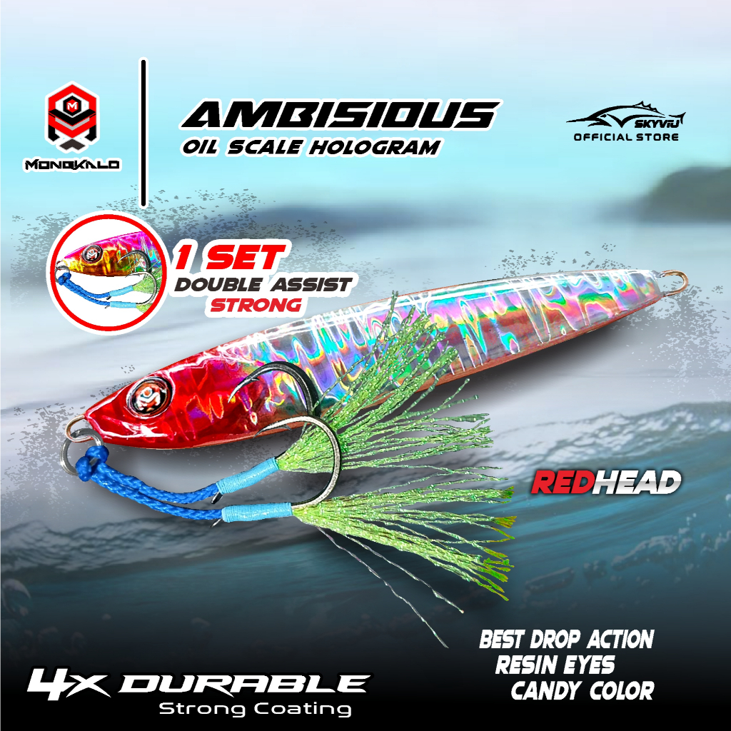 Mongkalo Ambisious Minyak noGID noMotif Candy 40 Red-Head