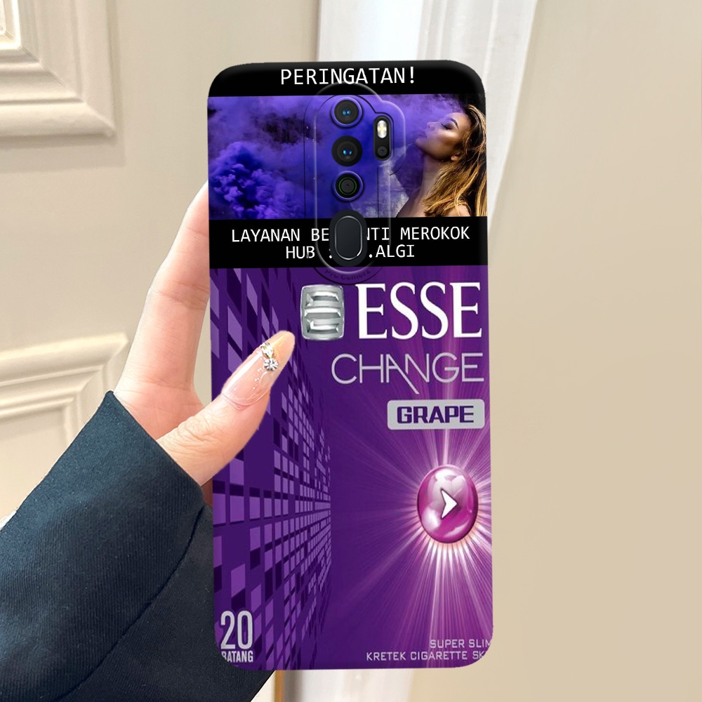 Premium Casing Hp Untuk OPPO A5 2020 / A9 2020 Desain RK ESSE - Case Silikon Softcase Trendi untuk P