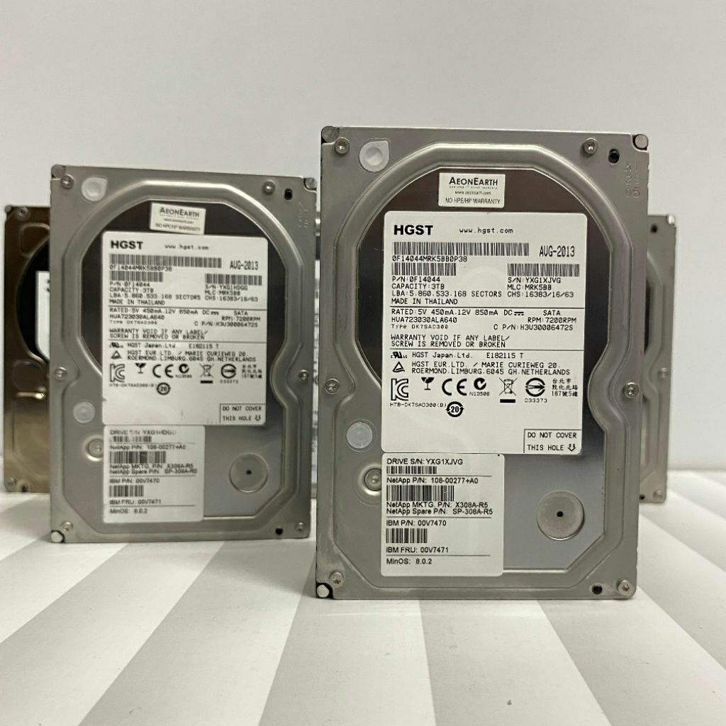 Hardisk SATA 3TB 6.0Gbps 7200Rpm 3.5" WD,Hitachi,Hgst (MIX) For PC/Cctv Bergaransi Storage