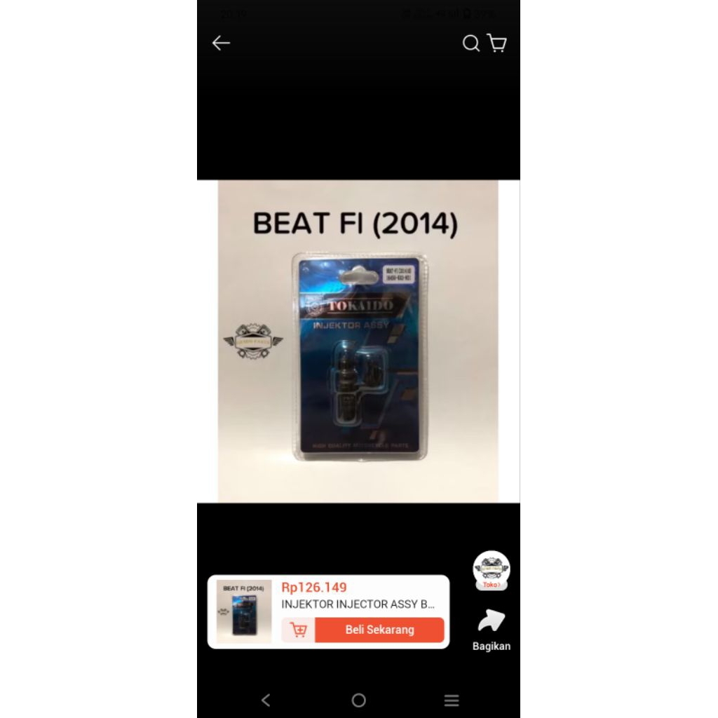 injektor beat scoopy vario