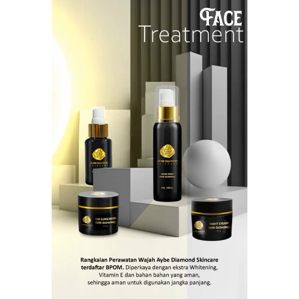 Face Treatment Aybe Diamond Skincare | Perawatan wajah lengkap aybe diamond skincare