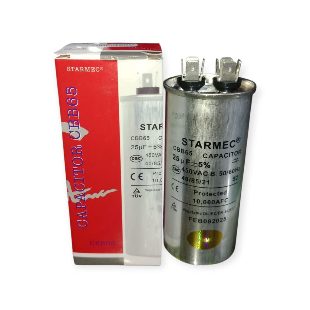 KAPASITOR 25UF+5% STARMEC