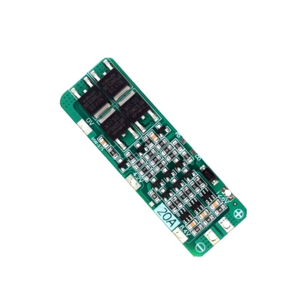 20A BMS Battery Management Proteksi Baterai Lithium 3s 2s 1s Lipo Ion