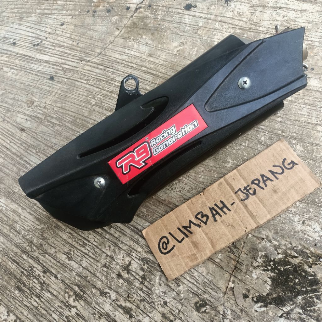 silincer knalpot R9 misano missano original second