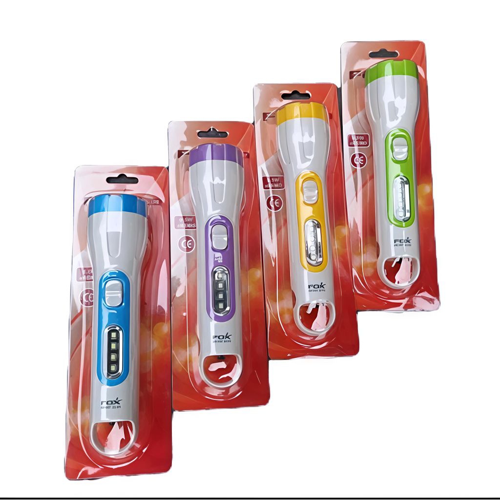 1 Pcs Senter Fox Senter Tangan | Senter Lampu Emergency