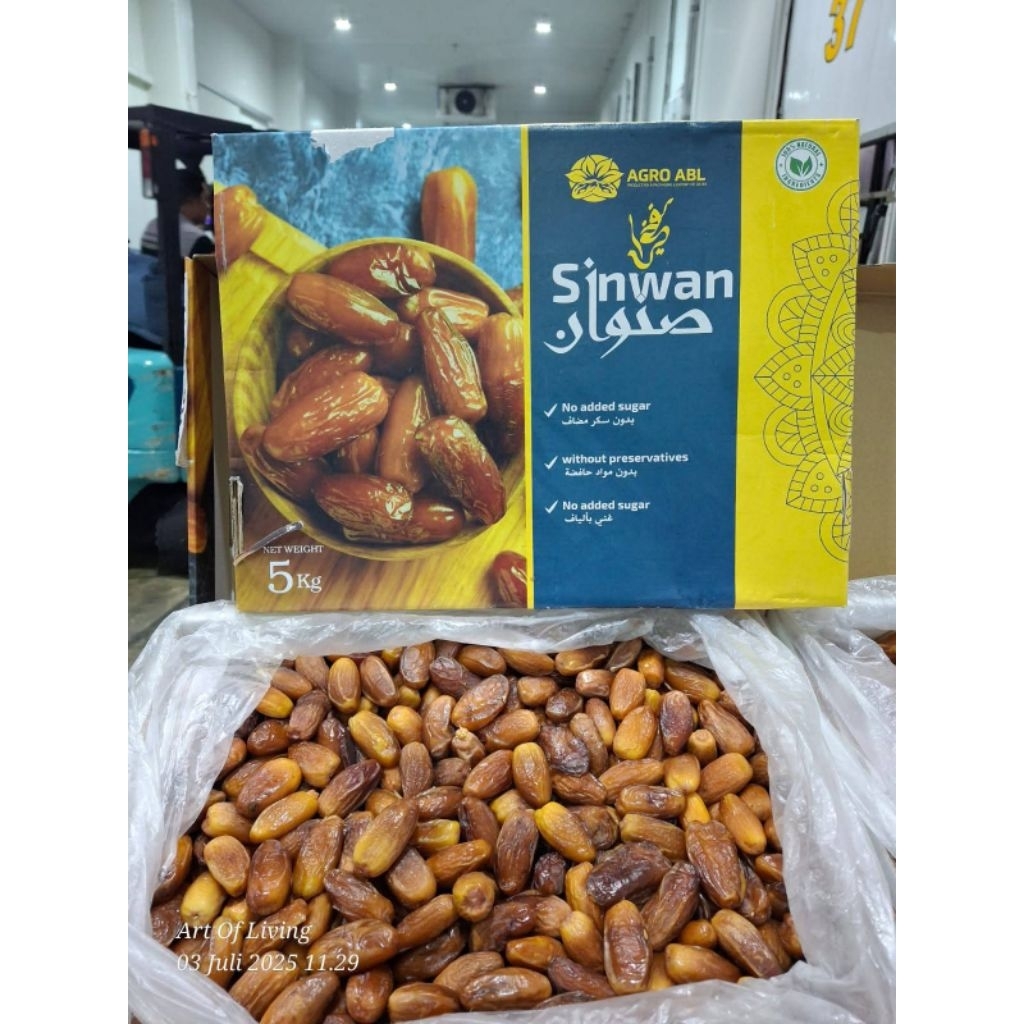 Kurma Tunisia 5 kg Asli 100% original