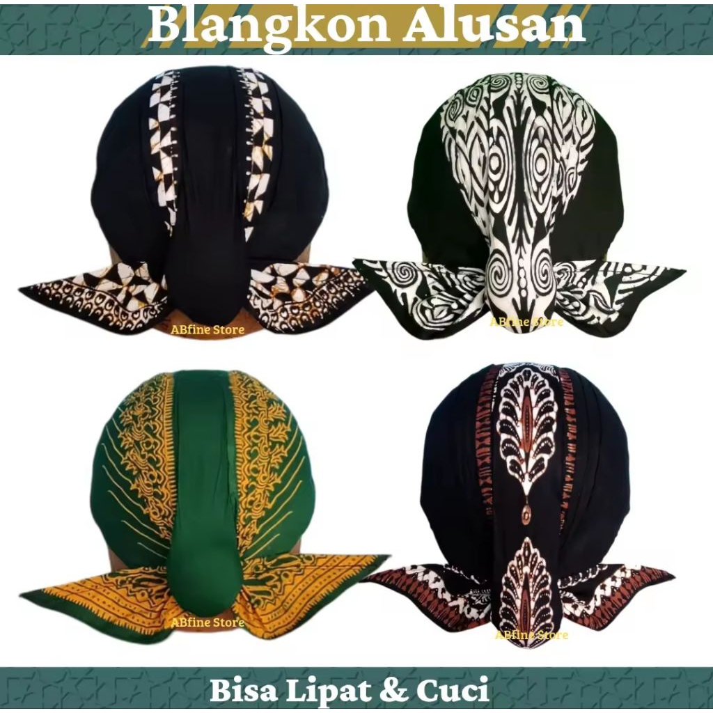 BLANGKON ALUSAN SENOPATEN DEWASA ANAK UNIK DAN MENARIK