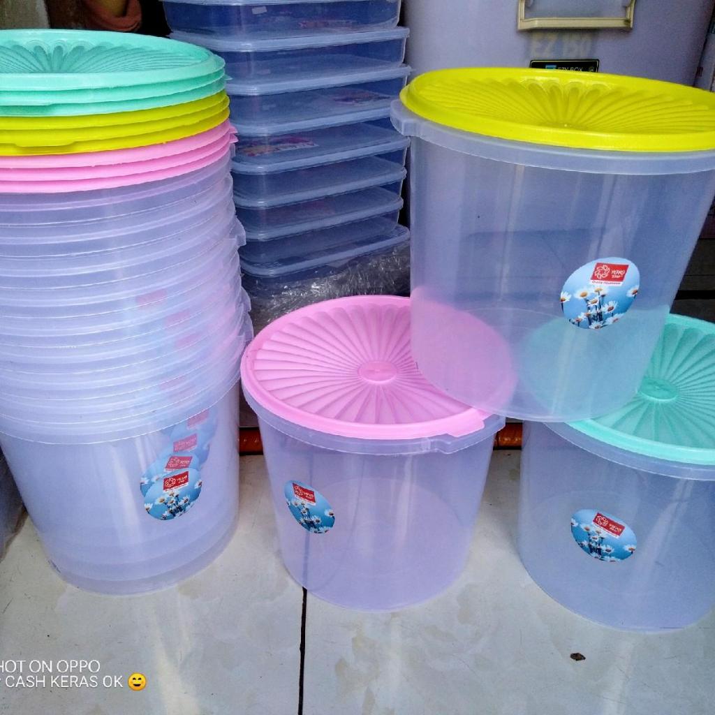 YOYO Toples Plastik 5 Liter Kerupuk Serbaguna Tebal Food Grade BPA FREE PP5 Aman Untuk Makanan