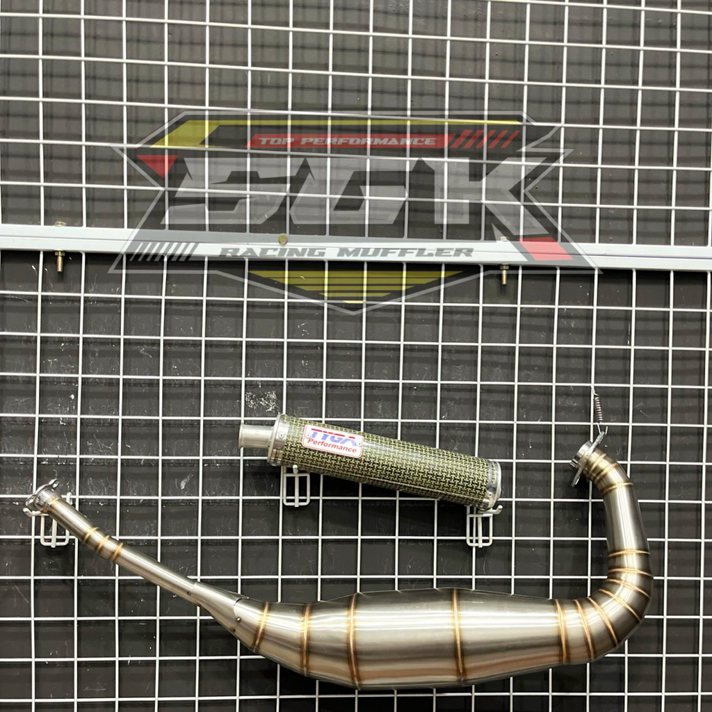 KNALPOT HONDA NSR 150 R SP TYGA CARBON SERAT KEVLAR FULLSYSTEM PNP
