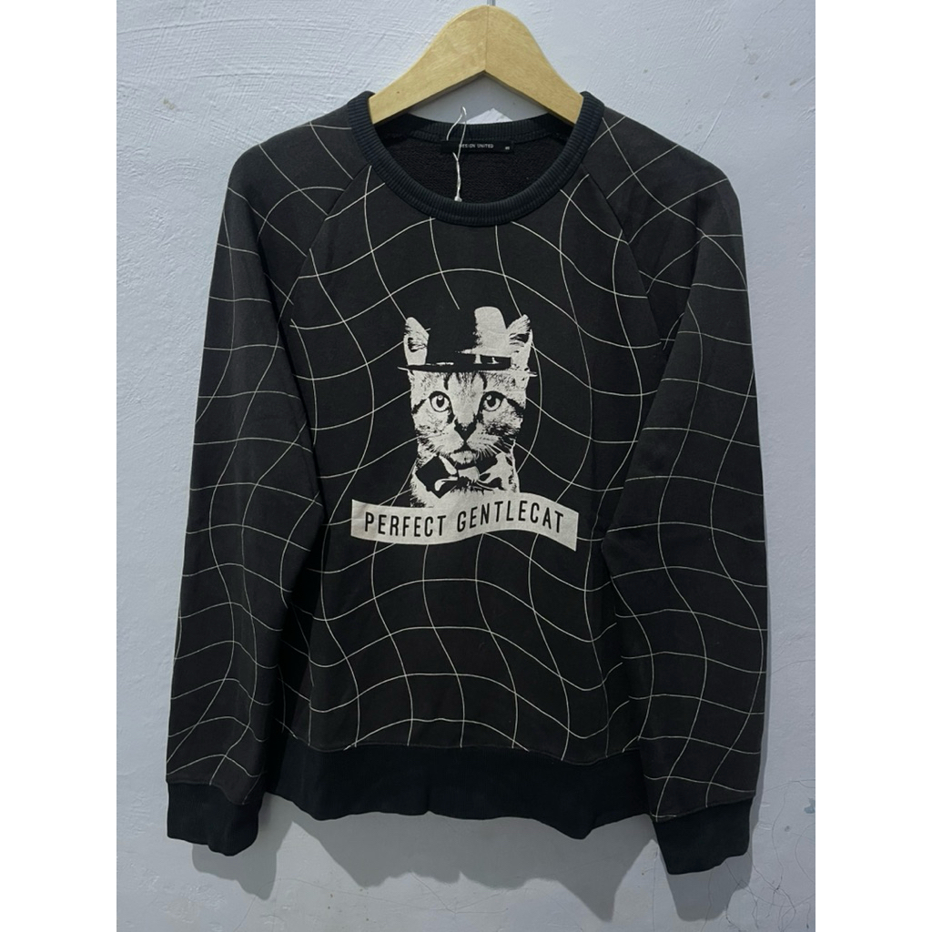 Crewneck Design United Original Second