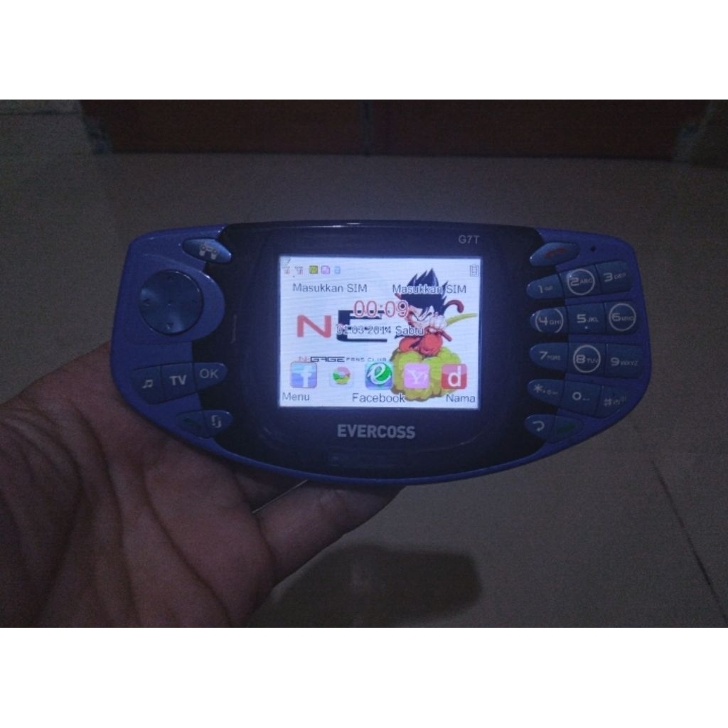 hp jadul evercoss n gage mulus