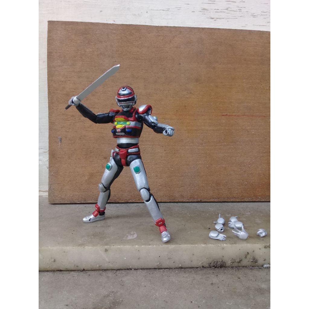 action figure custom shf spielvan # metal Hero super Sentai Kamen rider power rangers Gavan juspion 